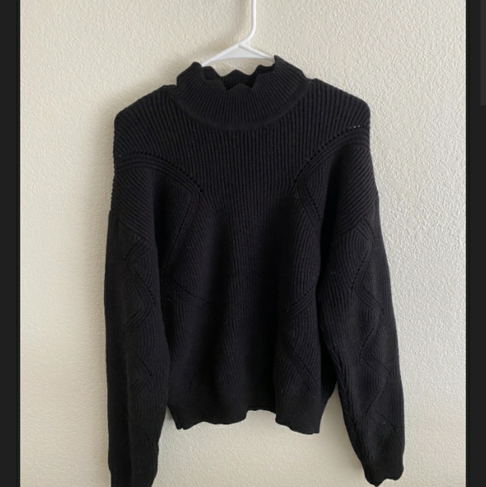 Black sweater
